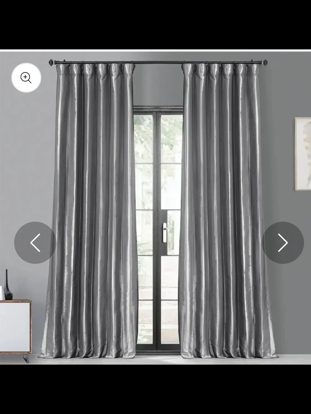 Platinum Blackout Curtain Panels - 50